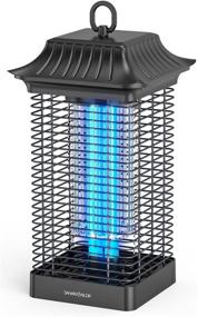 img 4 attached to 🦟 4000V Bug Zapper: Effective Outdoor and Indoor Mosquito Zapper – Rainproof Insect Killer, Metal Housing, Perfect for Home, Garden, Backyard, Patio