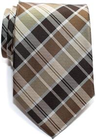img 1 attached to 👔 Enhance Your Style with Retreez Modern Tartan Microfiber Men's Accessories, Ties, Cummerbunds, and Pocket Squares