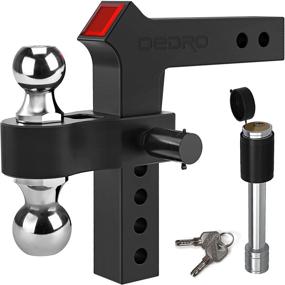 img 4 attached to OEdRo Adjustable Aluminum Receiver Anodized RV Parts & Accessories