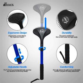 img 2 attached to EASACE Backscratchers Telescoping Retractable Scratcher（Blue）