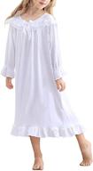 👗 stylish booph white casual dress: girls toddler princess skirt for ages 3-12 years logo