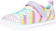 🌈 skechers unisex-child sparkle-lite волшебные радуги: сияющий стиль и комфорт для детей логотип