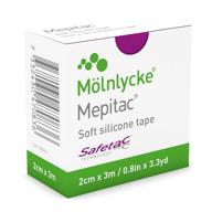 🩹 mepitac 298300 soft silicone tape – versatile and gentle adhesive tape for wounds, scars, and medical care logo