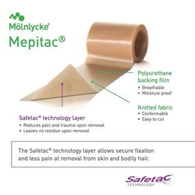 img 3 attached to 🩹 Mepitac 298300 Soft Silicone Tape – Versatile and Gentle Adhesive Tape for Wounds, Scars, and Medical Care