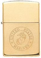 marine solid military zippo lighter logo