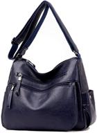 artwell crossbody leather handbags shoulder women's handbags & wallets in hobo bags logo