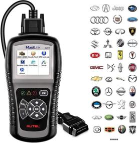 img 4 attached to 🚗 Autel MaxiLink ML519 OBD2 - автомобильный диагностический сканер - расширенный считыватель кодов AL519, обновленная версия с режимом OBD II 6 - выключение индикатора неисправности двигателя.