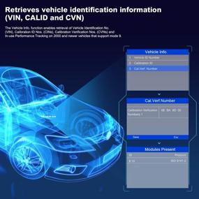 img 3 attached to 🚗 Autel MaxiLink ML519 OBD2 - автомобильный диагностический сканер - расширенный считыватель кодов AL519, обновленная версия с режимом OBD II 6 - выключение индикатора неисправности двигателя.