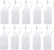 🔧 ultnice 30ml needle tip glue bottle applicator bottles - pack of 10, ideal quilling tool for diy projects logo