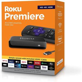 img 3 attached to 📺 Enhance Your Streaming Experience with Roku Premiere: HD/4K/HDR Streaming Media Player, Complete with Simple Remote and Premium HDMI Cable