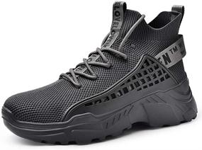 img 3 attached to XIDISO Fashion Athletic Walking Sneakers Men's Shoes and Athletic
