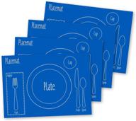 🍽️ enhance your dining experience with allspice setting placemat 2 pack silicone logo