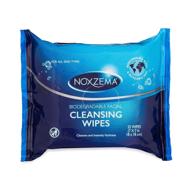 🌿 noxzema eco-friendly face cleaning wipes (25 count) logo