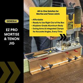 img 1 attached to Enhanced Mortise and Tenon Jig - Precision Drill Template Set with Hollow Chisel Bit Attachment