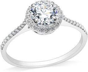 img 4 attached to 💍 Stainless Engagement Anniversary Women's Jewelry by Jude Jewelers in Wedding & Engagement