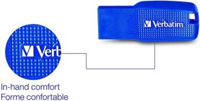 img 1 attached to 💙 Синий USB Flash-накопитель Verbatim Ergo с емкостью 128ГБ и поддержкой USB 3.0