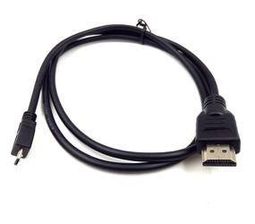 img 2 attached to 🔌 Haokiang 3Ft/1M Micro USB to HDMI Cable: High-Speed Data & Charging Converter Adapter