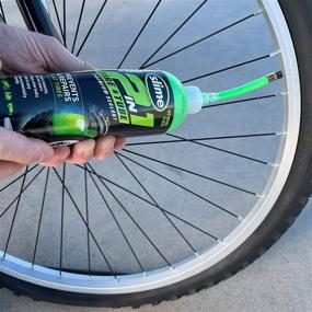 img 2 attached to 🔧 Revolutionary Slime 2-in-1 Tire & Tube Premium Sealant - Ultimate 16 oz Solution for Puncture Protection