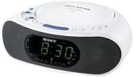 sony icf-cd837 am/fm stereo clock radio with cd player (no longer manufactured) logo