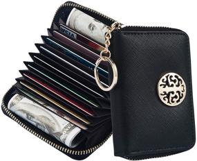 img 3 attached to 💼 Stylish PUFER Women's Wallet with Zipper: Ideal Handbags & Wallets Combo