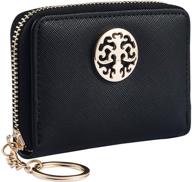 💼 stylish pufer women's wallet with zipper: ideal handbags & wallets combo logo