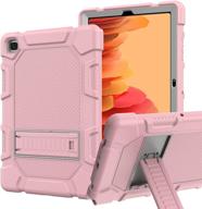 📱 ultimate protection: rantice case for samsung galaxy tab a7 10.4 inch 2020 - shockproof, rugged, and drop-resistant with kickstand (rose gold+grey) logo