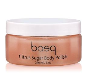 img 2 attached to 🍊 8 oz Basq Citrus Sugar Body Polish: Boost Your Skin's Radiance!