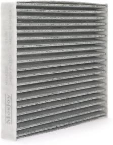 img 2 attached to 🚗 Mosjoy CF10285 Cabin Air Filter with Activated Carbon - 2 Pack for Lexus ES350, IS250, RX350, CT200H, GS300, GS430, GS460, LX570, and RX450H