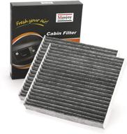 🚗 mosjoy cf10285 cabin air filter with activated carbon - 2 pack for lexus es350, is250, rx350, ct200h, gs300, gs430, gs460, lx570, and rx450h logo