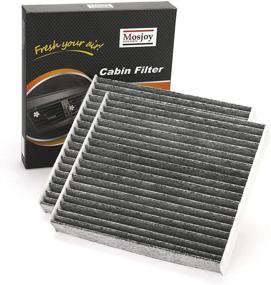 img 4 attached to 🚗 Mosjoy CF10285 Cabin Air Filter with Activated Carbon - 2 Pack for Lexus ES350, IS250, RX350, CT200H, GS300, GS430, GS460, LX570, and RX450H