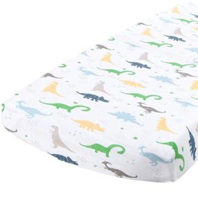 img 4 attached to Cuddly Cubs Changing Breathable Adorable Diapering for Changing Table Pads & Covers