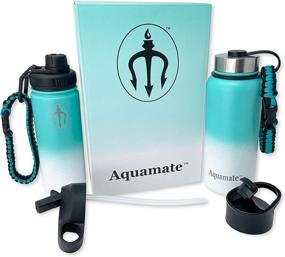 img 4 attached to Aquamate Sports Bottle Insulated Stainless