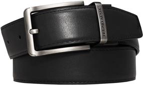 img 2 attached to Bruno Marc ABBL211M Leather Reversible Men's Accessories