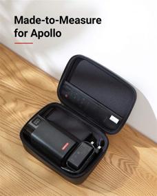 img 2 attached to 🎥 Anker Nebula Apollo Premium Protection Projector Travel Case - Vegan Leather, Soft EVA Material, Splash-Resistant