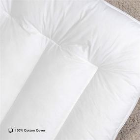 img 1 attached to 🛏️ Enhance Comfort and Refresh Your Sleep with the SensorPEDIC MemoryLOFT Cot Mattress Topper