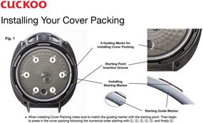 img 3 attached to 🔧 Enhance Your Cuckoo Pressure Cooker with CCP-10 Packing Replacement Ring