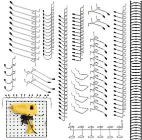 img 4 attached to 🔧 Optimize Your Space: Pegboard Assortment for Efficient Hanging and Organizing Accessories