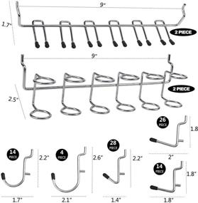 img 2 attached to 🔧 Optimize Your Space: Pegboard Assortment for Efficient Hanging and Organizing Accessories