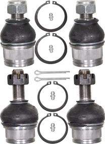 img 2 attached to 🔧 Enhanced 4WD Ball Joint Set with Grease Fittings: APDTY 141447 Upper & Lower Joint - Upgraded Design