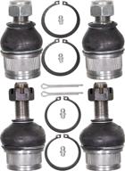 🔧 enhanced 4wd ball joint set with grease fittings: apdty 141447 upper & lower joint - upgraded design logo