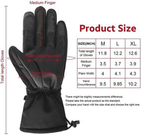 img 1 attached to Winter Waterproof Windproof Outdoor Motorcycle