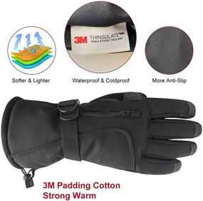 img 3 attached to Winter Waterproof Windproof Outdoor Motorcycle