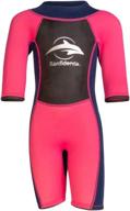 children's shorty wetsuit by konfidence logo