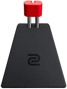 img 2 attached to 🖱️ BenQ Zowie CAMADE II Игровой кронштейн для мыши - высочайшая производительность для киберспорта, решение для управления кабелями - готов для путешествий, черный/красный