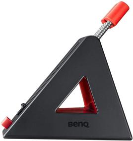 img 4 attached to 🖱️ BenQ Zowie CAMADE II Игровой кронштейн для мыши - высочайшая производительность для киберспорта, решение для управления кабелями - готов для путешествий, черный/красный