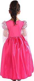 img 3 attached to 👸 SPUNICOS Medieval Princess Costume for Toddlers Age 5-6