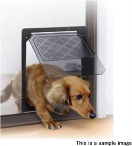 img 1 attached to TAKARA INDUSTRY Pet Dog Door for Screens: Ideal for Small/Medium-sized Dogs