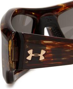 img 1 attached to Under Armour Power Sunglasses Tortoise