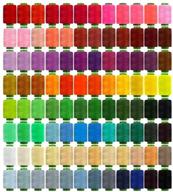 96colors assortment purpose polyester 96mixed logo