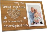 🖼️ cherished memories: the perfect grandparents picture frame for special occasions - gift for grandma and grandpa, parents turned grandparents on grandparent's day, birthday, and more логотип